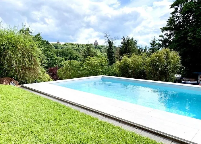 Schiller Ferienwohnung, Pool, Nideggen, Eifel * Nideggen