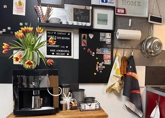 公寓 Schiller Ferienwohnung, Pool, Nideggen, Eifel 尼蒂戈恩