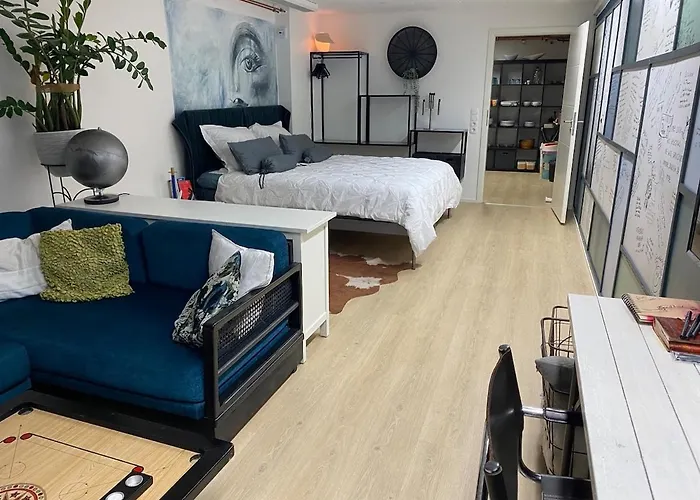 Apartmán Schiller Ferienwohnung, Pool, Nideggen, Eifel Nideggen